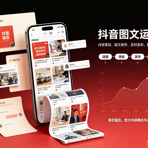 雨湖抖音图文代运营服务